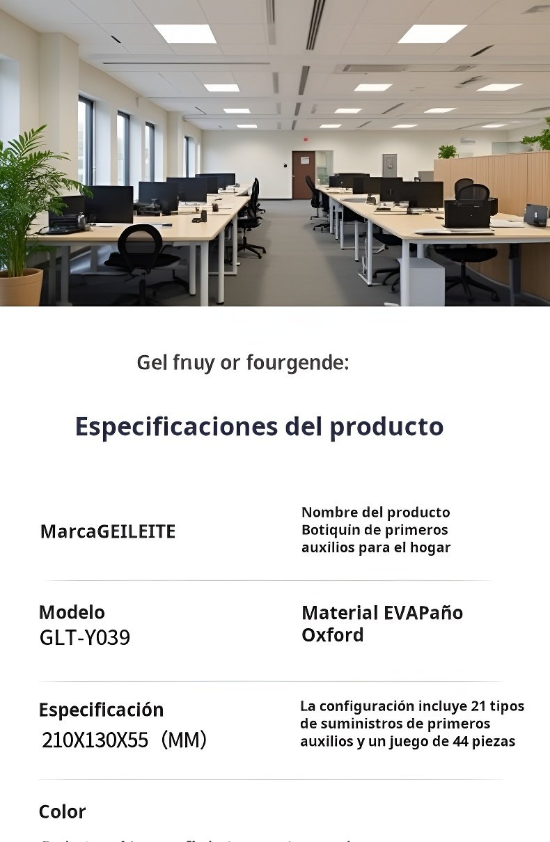 Bolsa de emergencia EVA resistente al agua