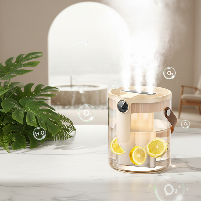 Intelligent Humidity Detection Humidifier front view