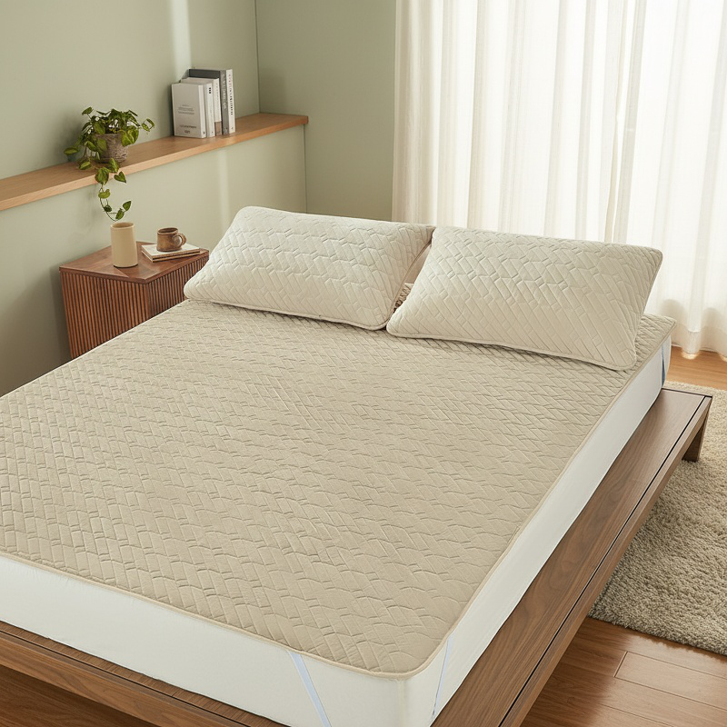 Infant self-heating breathable tatami mat for babies