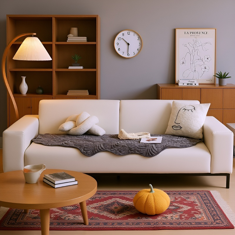 オールシーズン対応ソファクッション、滑り止め、凹凸、特殊形状クッション、レザーソファ、ストレートソファカバー