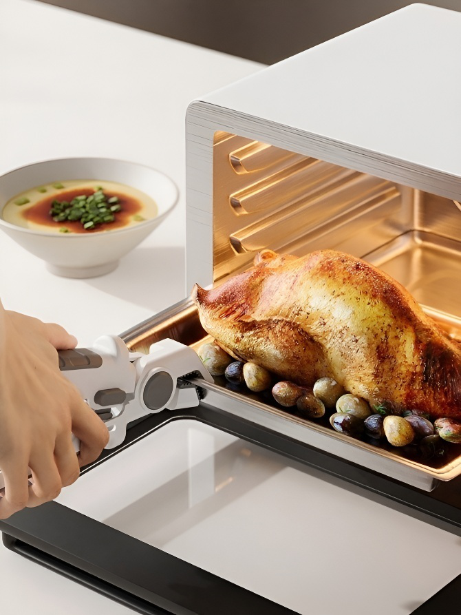 Levantador de platos con diseño ergonómico y aislante térmico