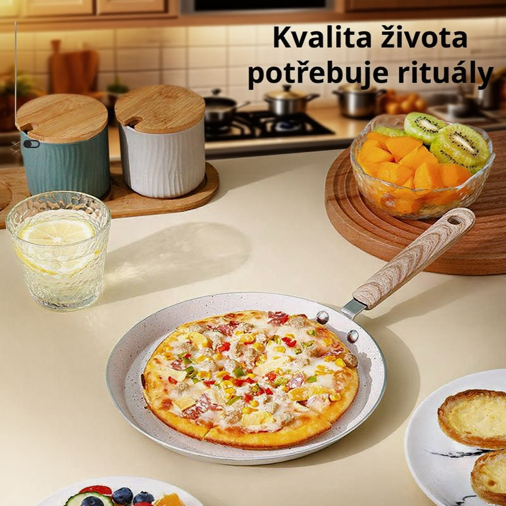  Speciální pánev na smažení kůrky na tisíci vrstvé palačink