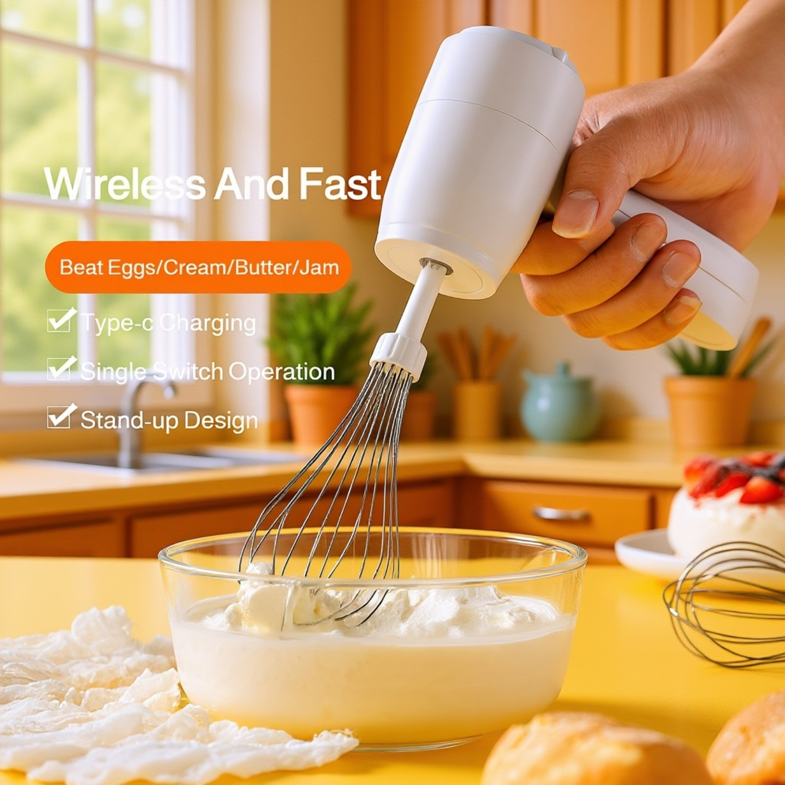 Handheld Electric Mixer