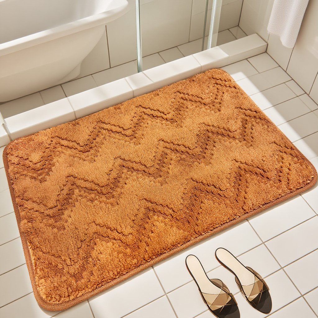 욕실 미끄럼 방지 3층 면 흡수 패드