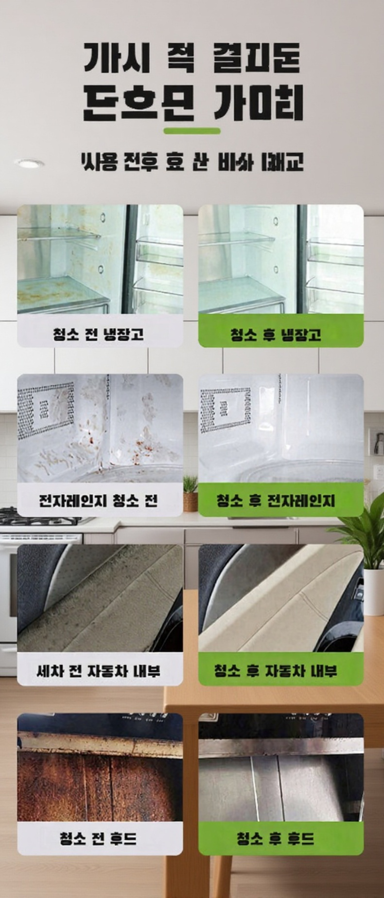 커피머신 청소에 편리한 청소제