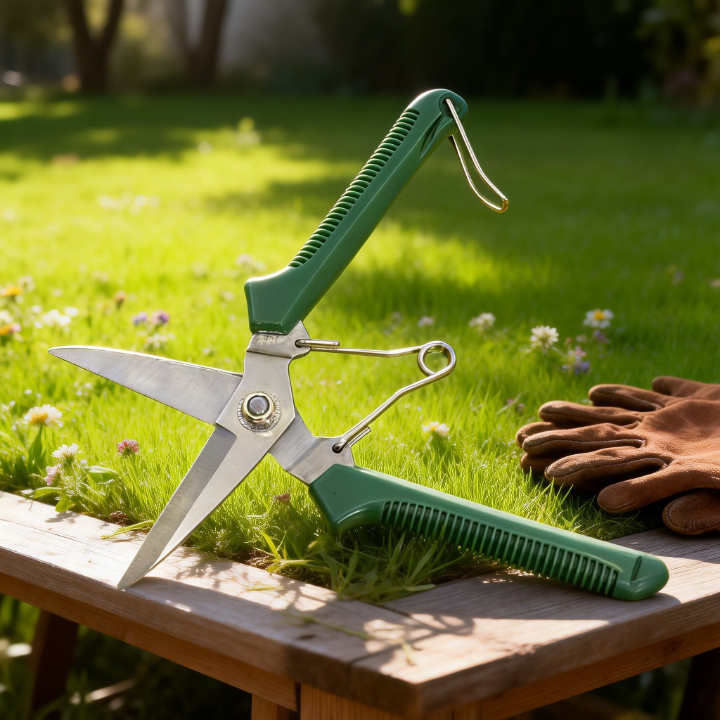 Tijeras de poda rectas para jardinería, herramienta especial para cosecha de frutas