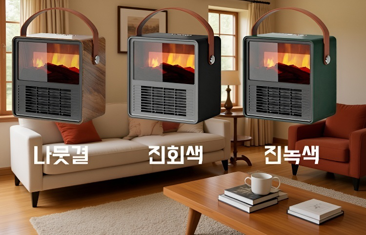 에너지 효율적인 전기 벽난로 히터