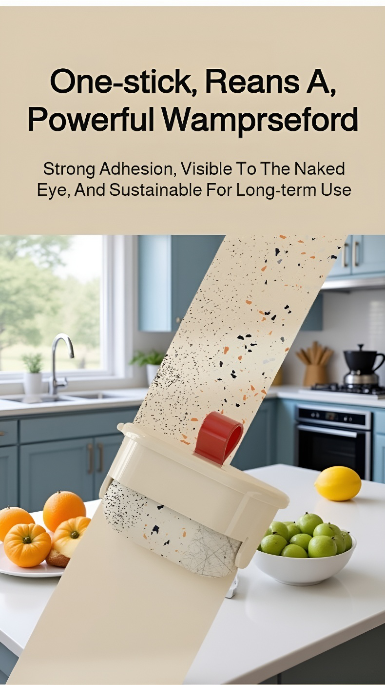 Portable washable lint remover in hand
