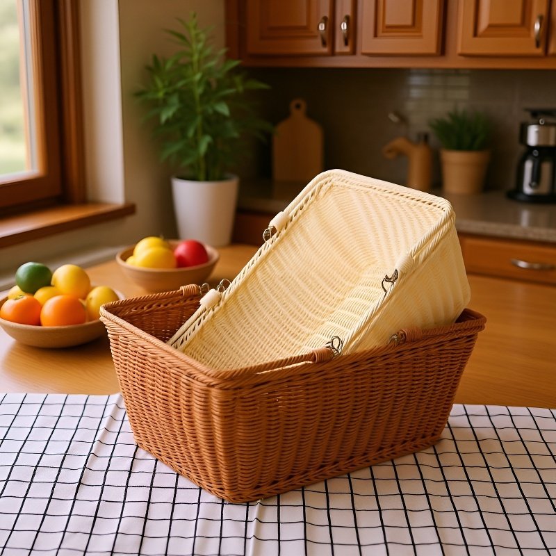 짠 쇼핑 바구니 보관함