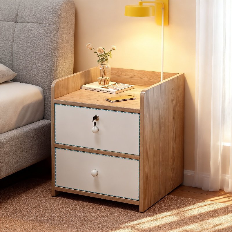 主寝室用新しいベッドサイド収納ラック