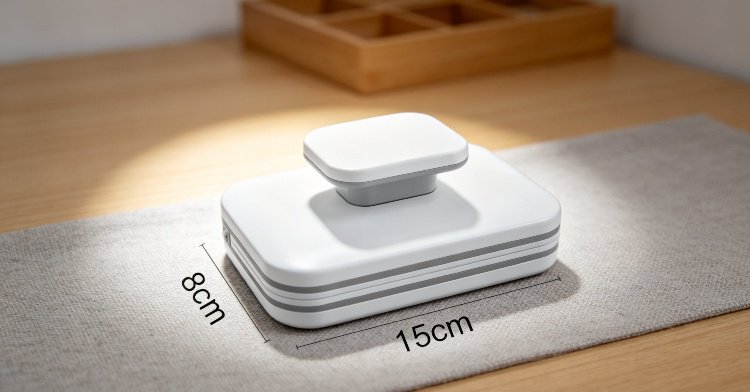 Eina per a netejar finestres difícils d'accedir amb el JN-limpiacristales