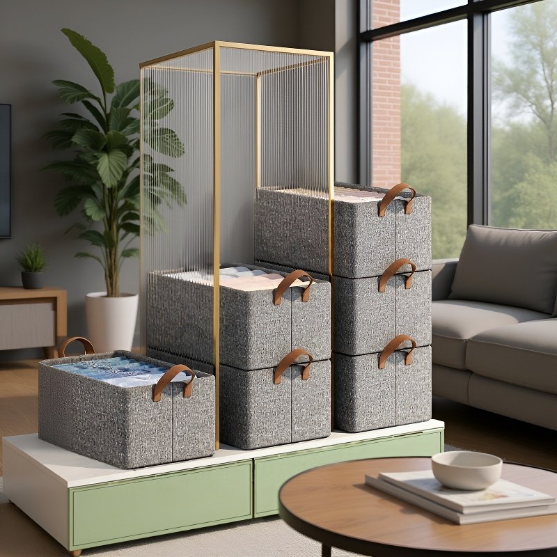  Foldable Storage Box for Clothes 