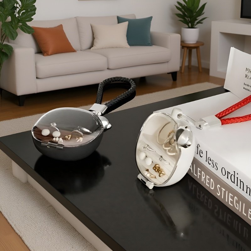 미니 휴대용 곰돌이 주얼리 수납함