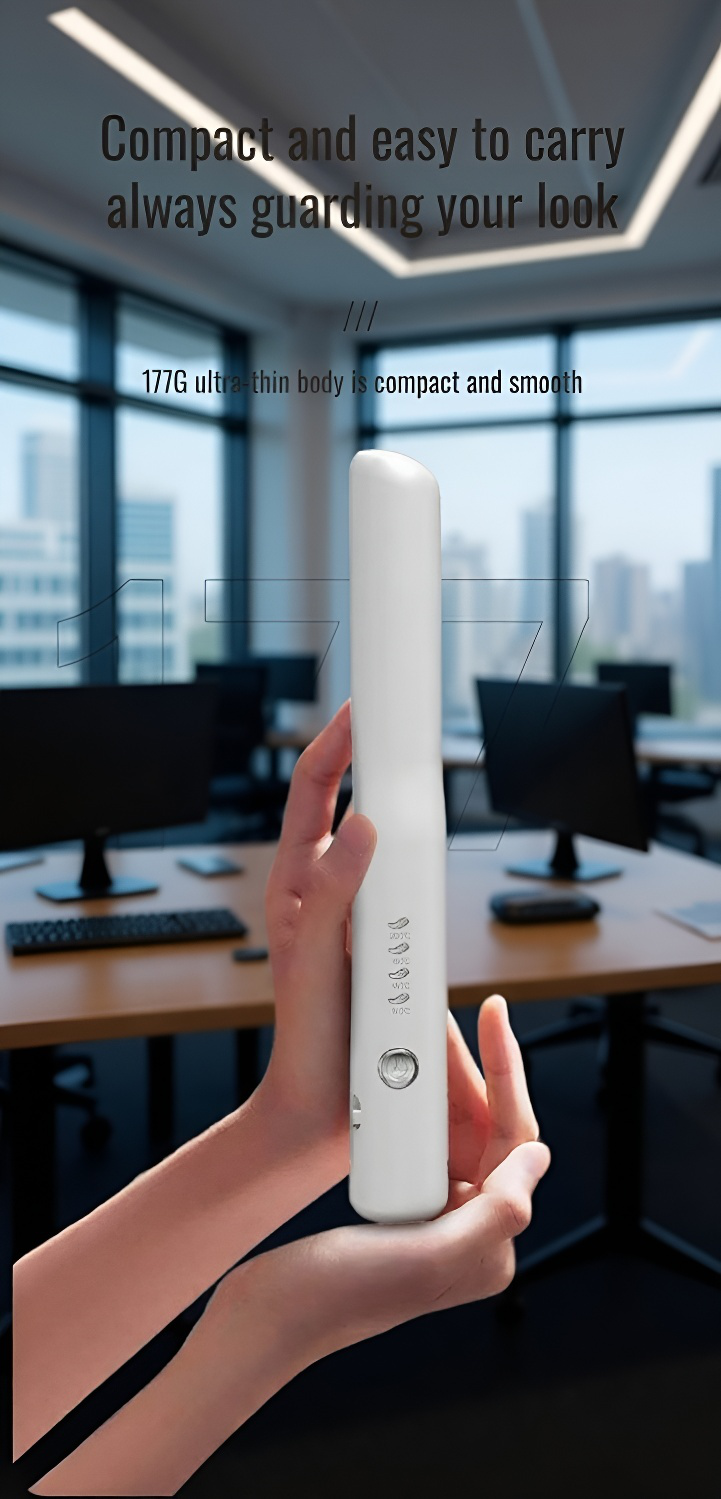 Travel-Friendly Mini Hair Straightener