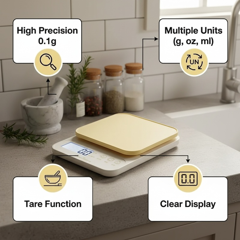 High Precision Mini Kitchen Electronic Scale