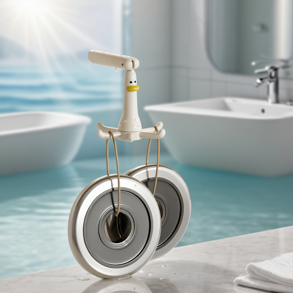 Domácí přísavný držák na ryby se šesti drápy