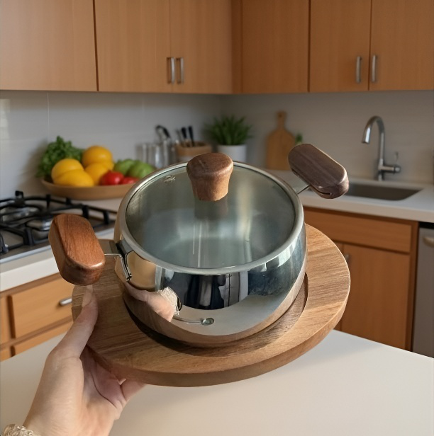 One-person food 316 stainless steel baby special food pot small milk pot household baby steaming and