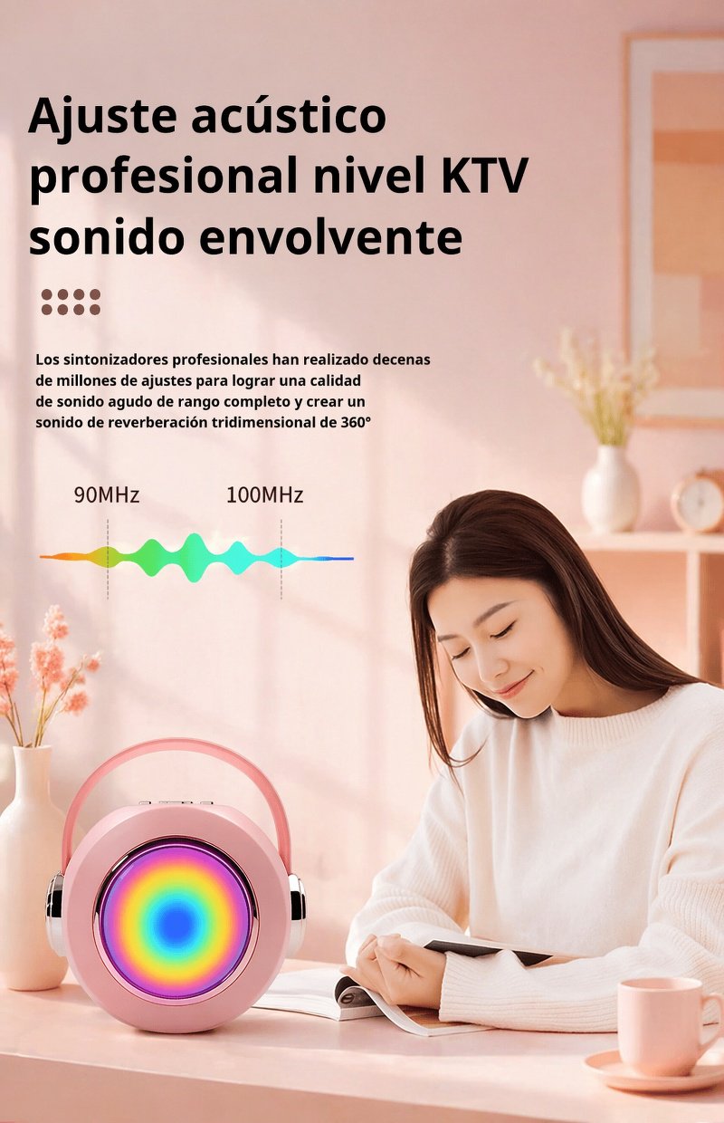 Karaoke para niños con efectos de sonido divertidos