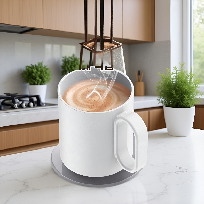 Energy-efficient coffee warmer pad