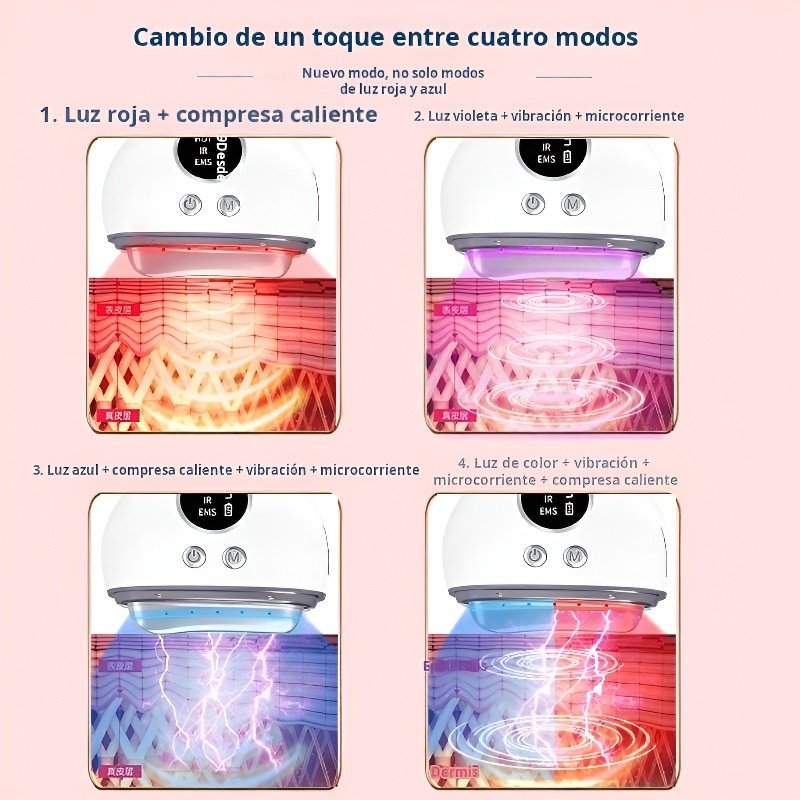 Masajeador facial JMY, instrumento de belleza raspador, introducción del lifting