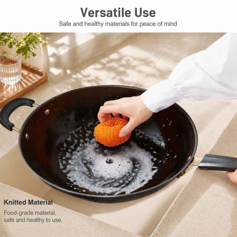 Efficient nano cleaning balls for stubborn stains