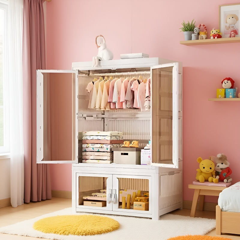 가정용 접이식 침실 간편 수납 캐비닛