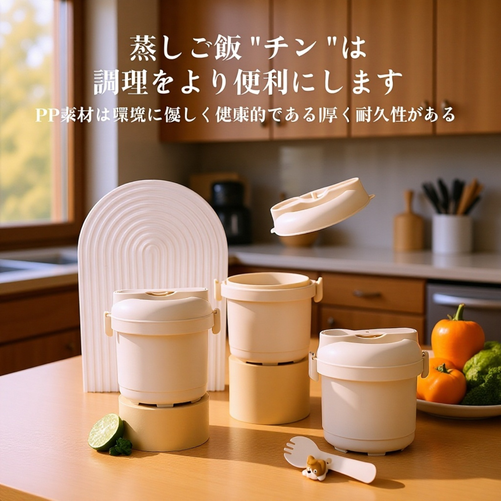  多機能電子レンジ用仕切り付き弁当箱