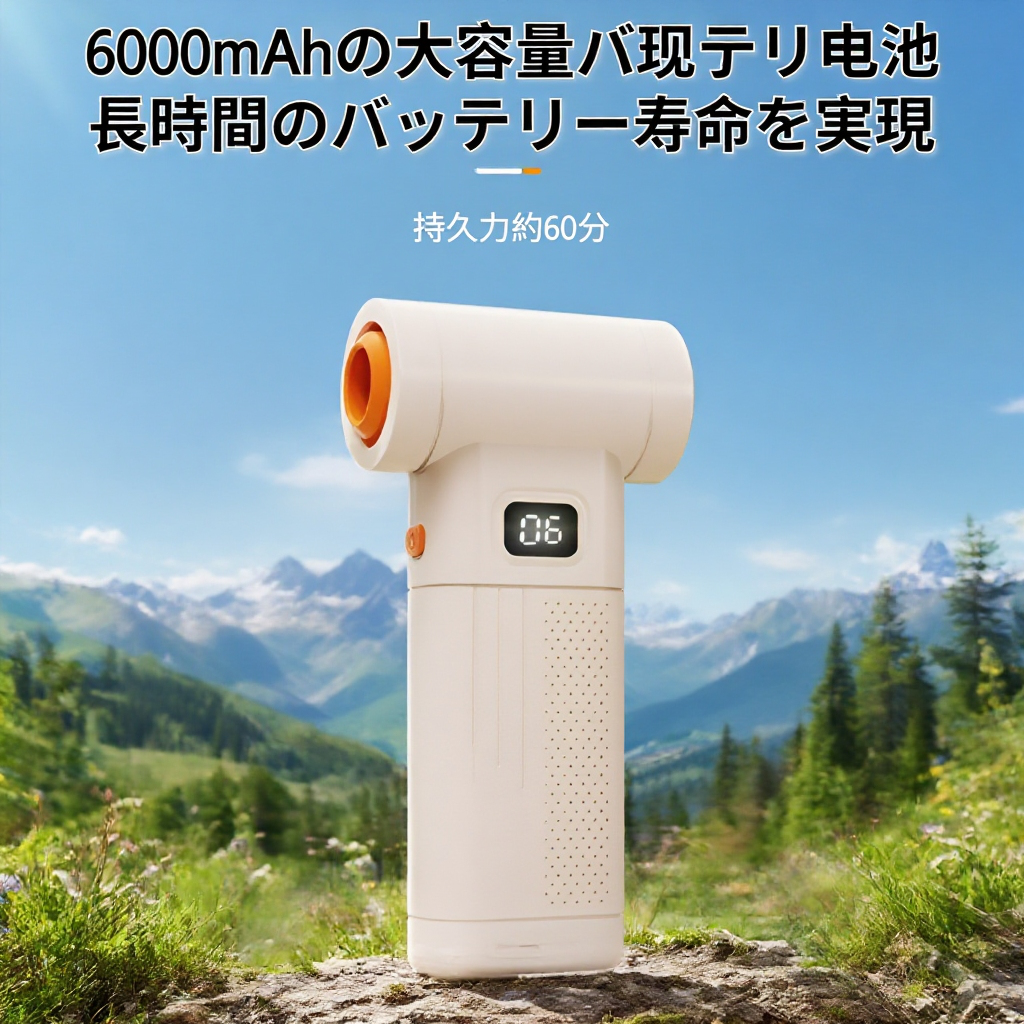 超小型軽量化256g 電動エアダスター