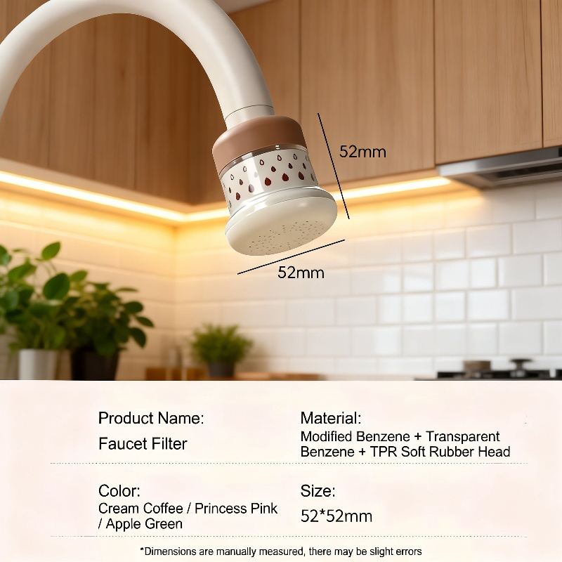 Universal Kitchen Faucet Splash-proof Rotating Filter Water Purifier