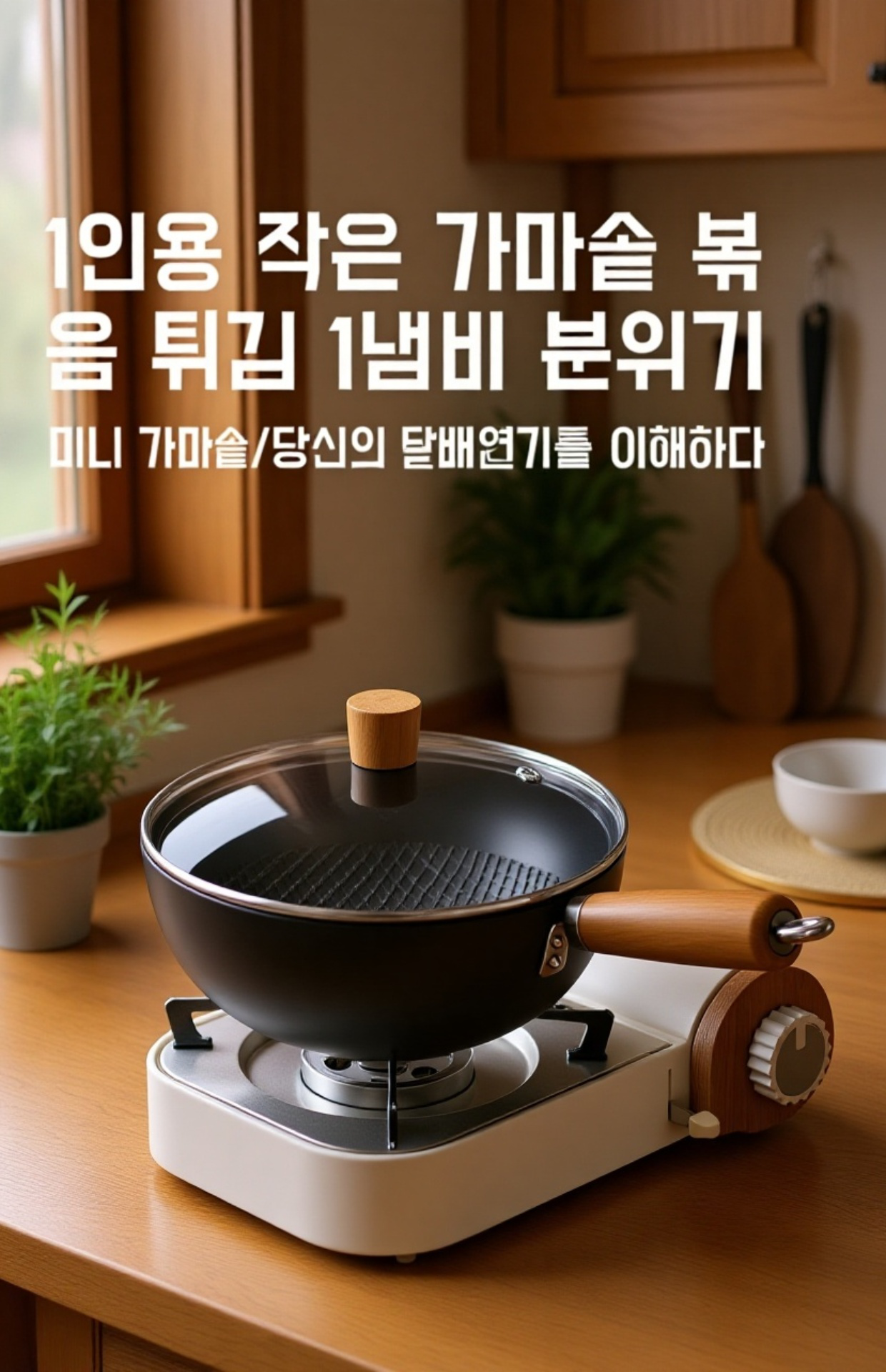 건강한 요리를 위한 무코팅 프라이팬