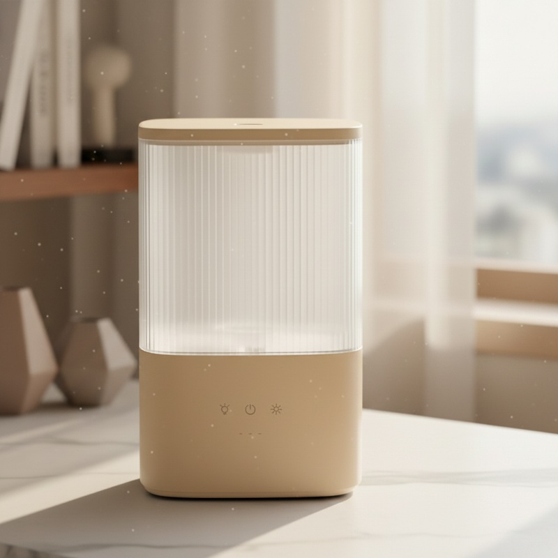 Silent Home Air Purifier, Large Capacity Quiet Humidifier
