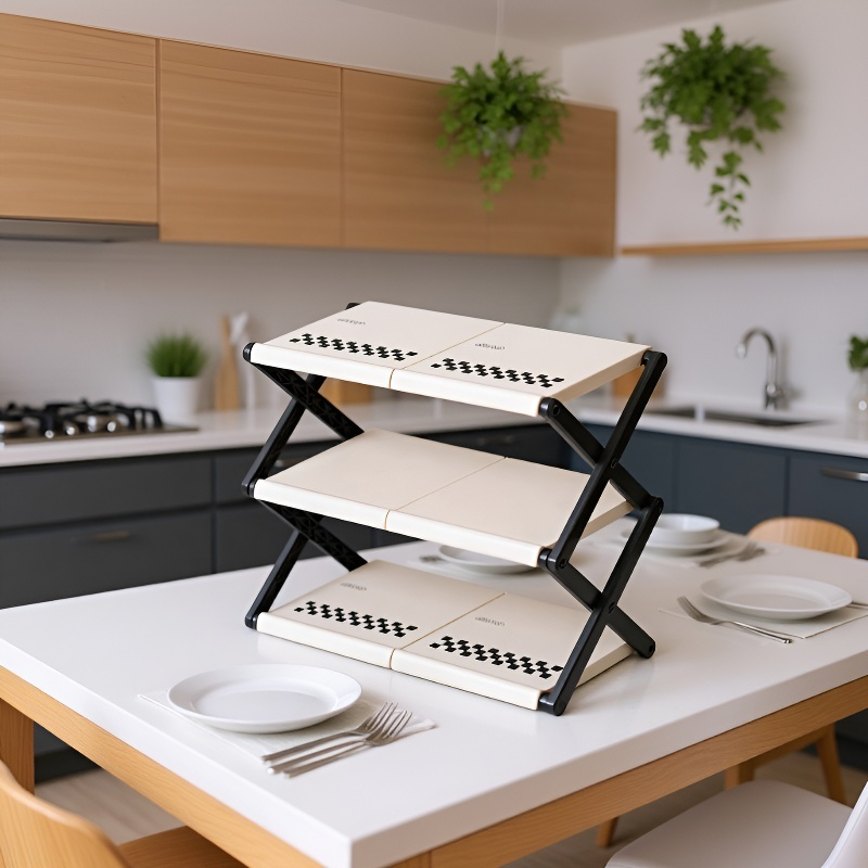 Mehrstöckiges Schuhregal für den Hausgebrauch Regal faltbar tallationsfreies Schuhregal TürSchuhschr