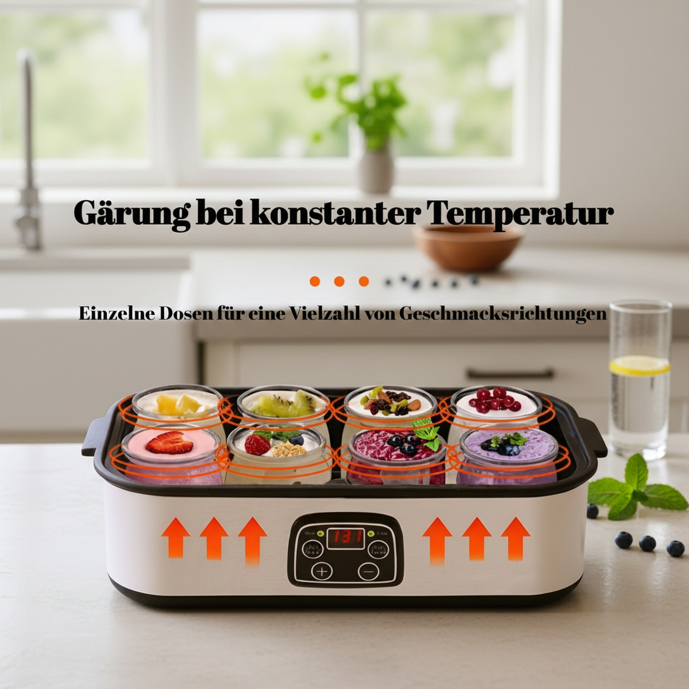 8-Tassen-Joghurtmaschine