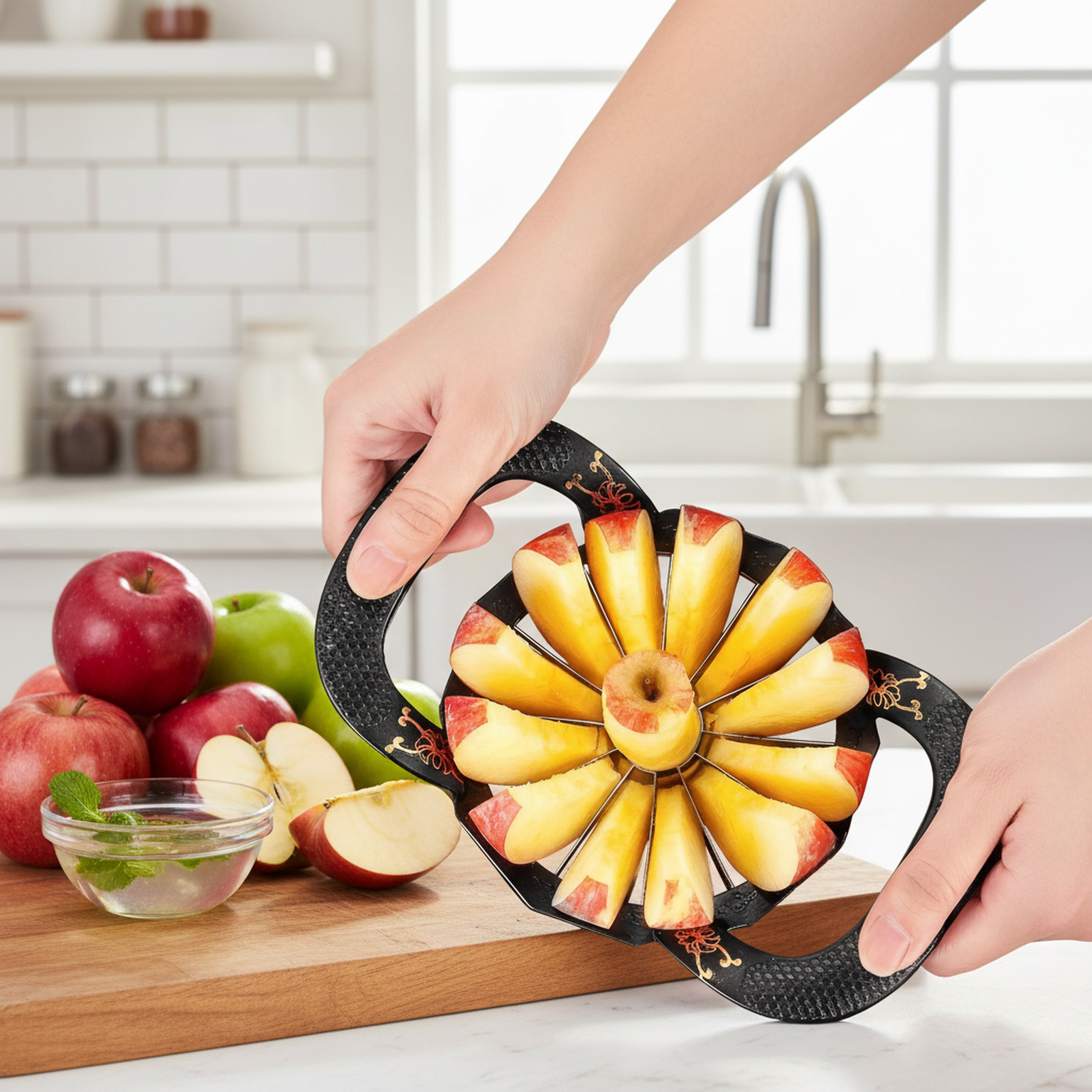 Diviseur de pommes en acier inoxydable 316