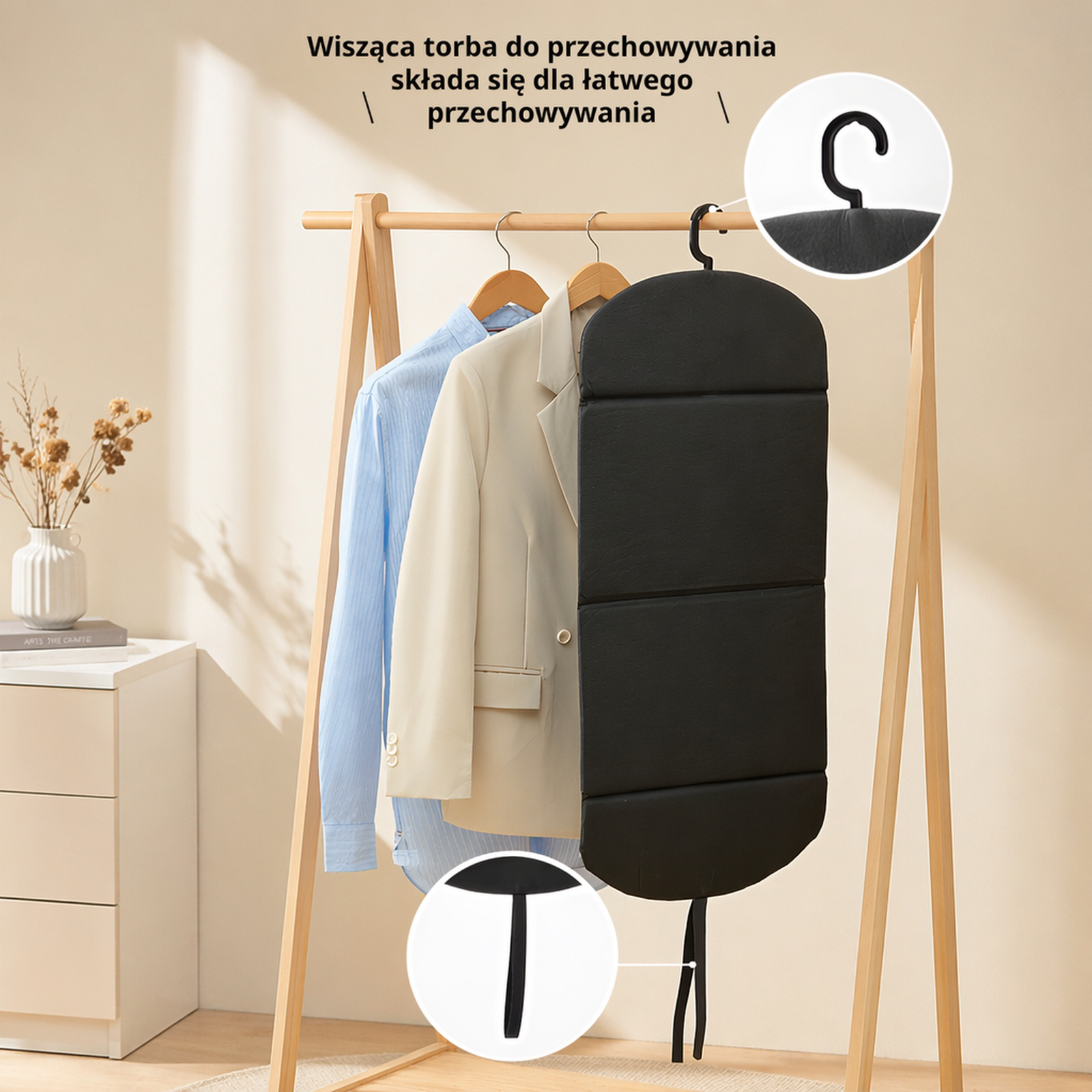 Przenośny wiszący parowy żelazko, składany, z funkcją 360° obrotu