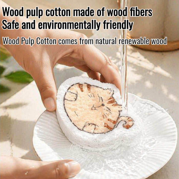 Soft and durable kitchen cleaning cloth