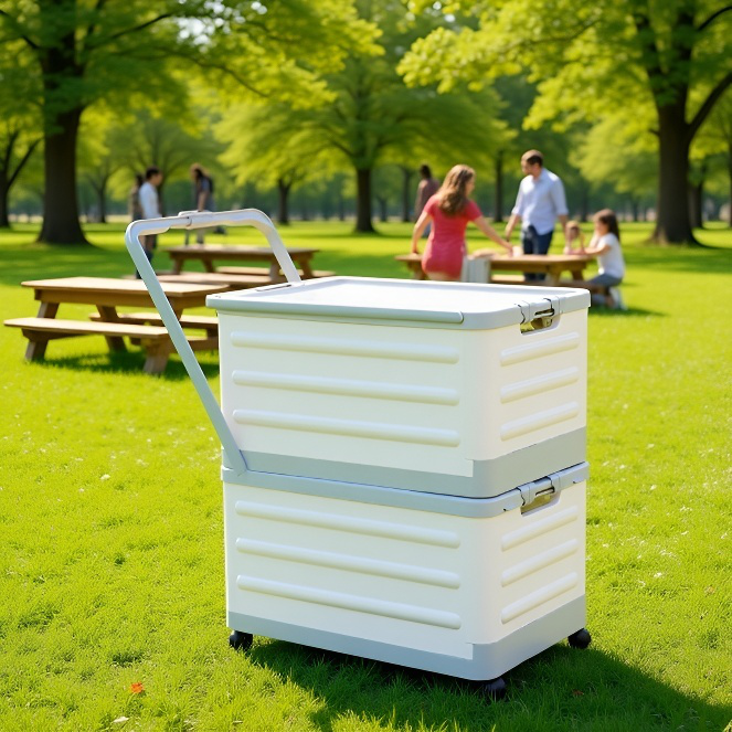 가정용 책가방 플라스틱  조립 접이식 수납함 학생 잡화 보관함 가족 책가방