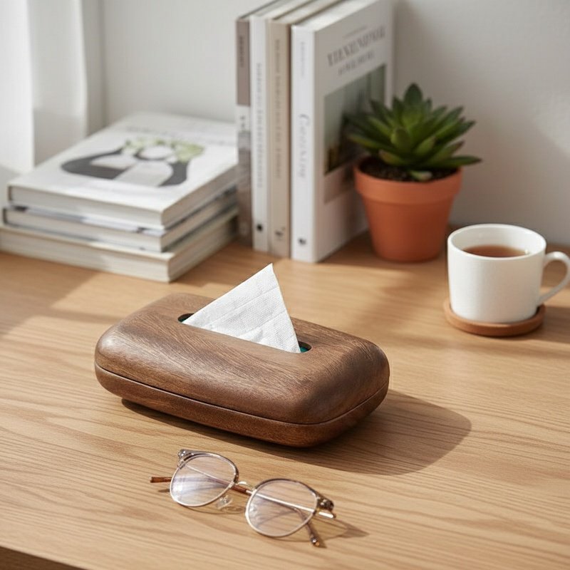 Accessoire élégant pour organiser les mouchoirs et petits objets