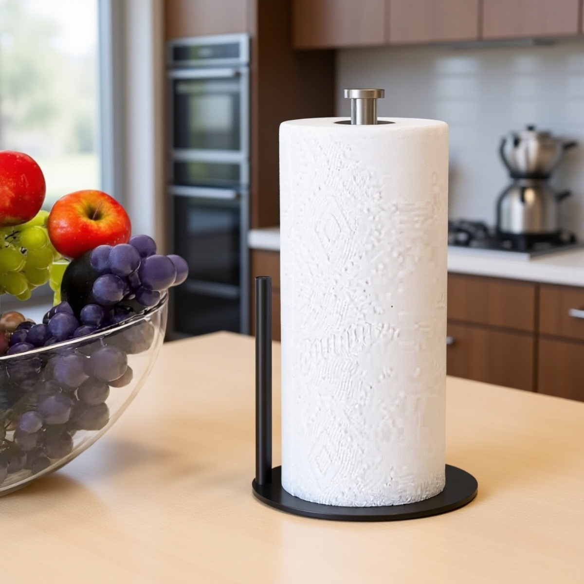 省スペース設計のペーパータオルホルダー