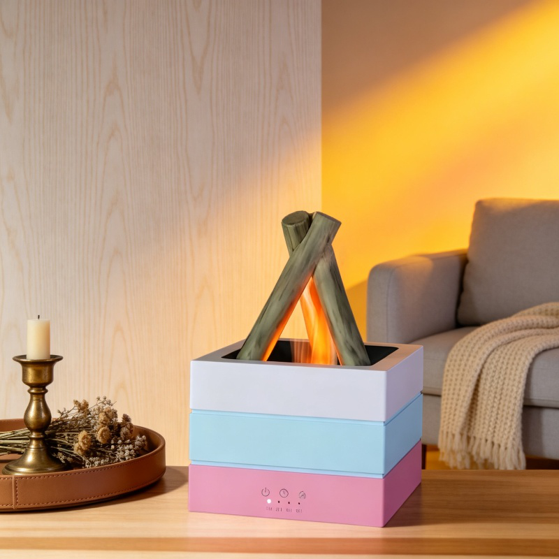 Humidificador y difusor decorativo para habitaciones hoteleras