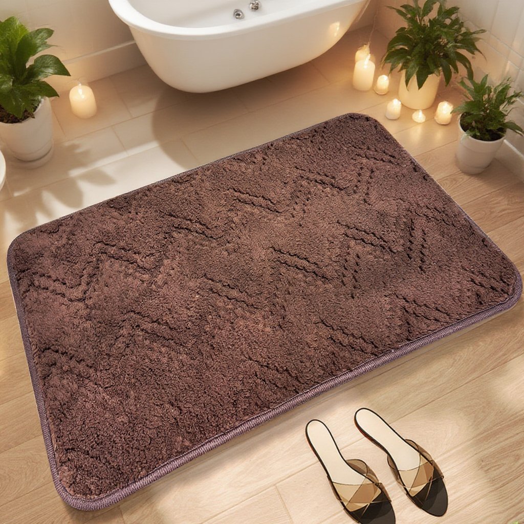 욕실 미끄럼 방지 3층 면 흡수 패드