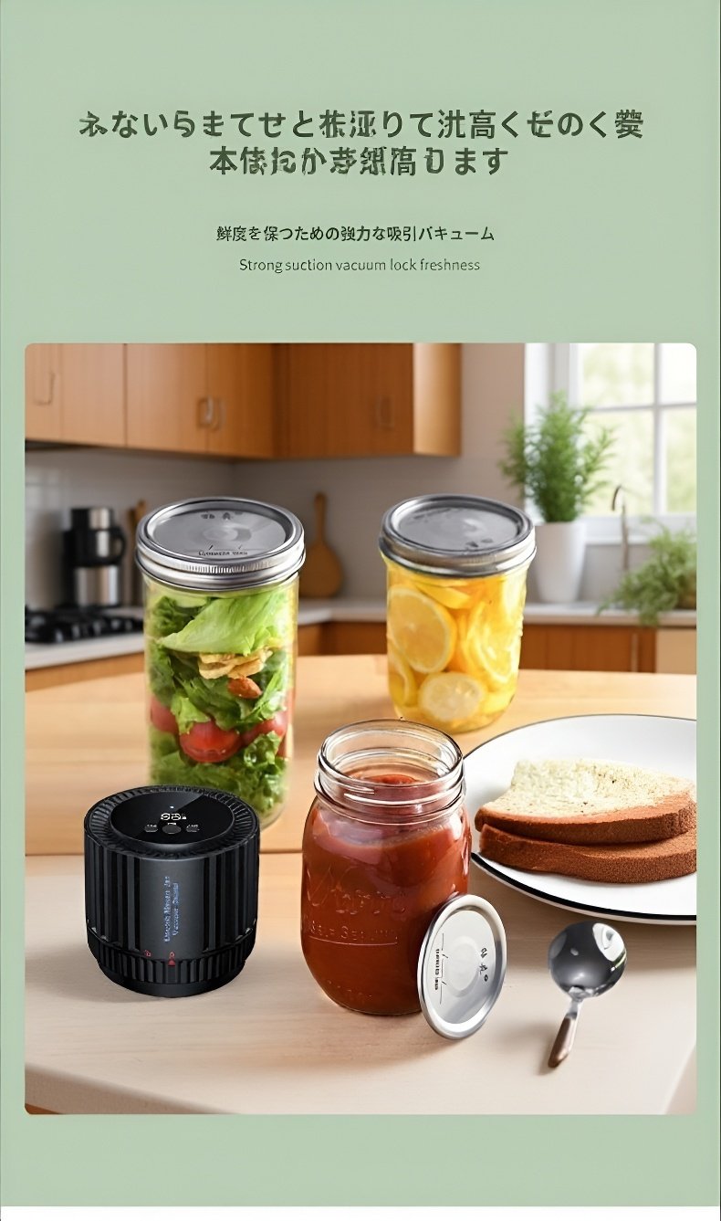 省スペース設計の食品保存シール機