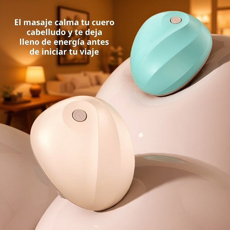 Masajeador inteligente de cuello y cuero cabelludo tipo pulpo