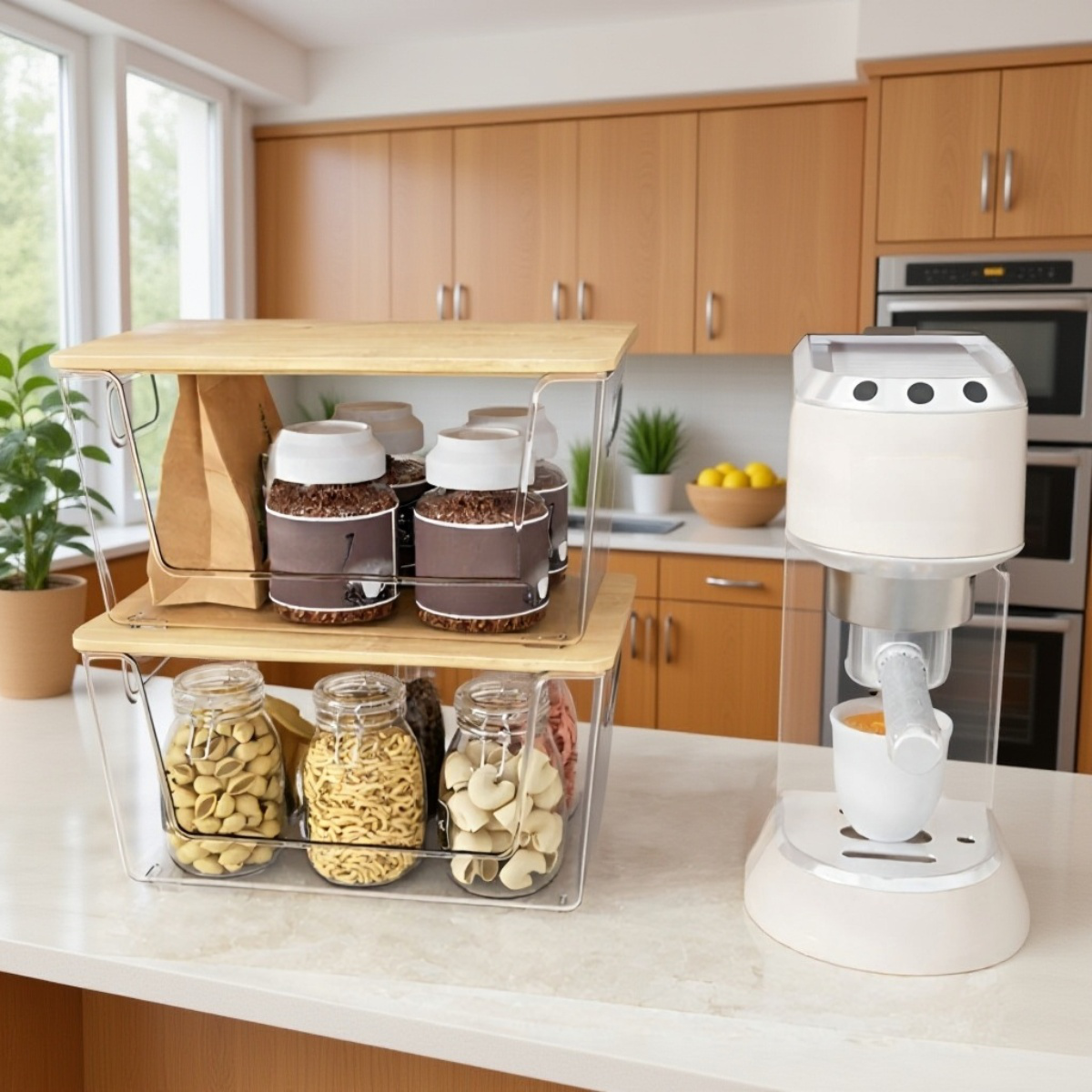 내구성 높은 PET 소재 투명 박스