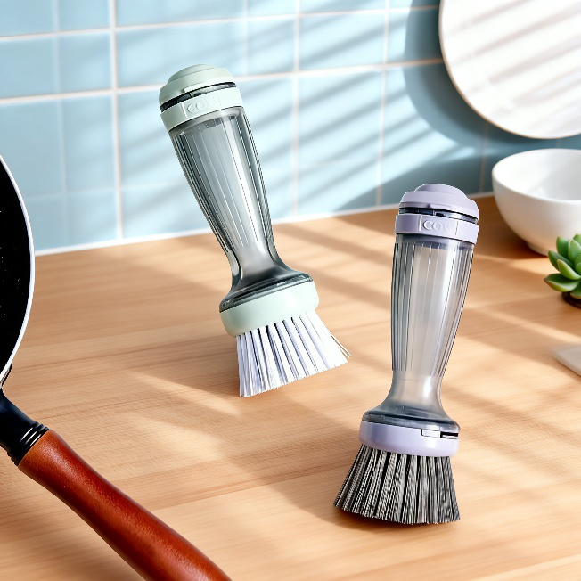 キッチンシンクで使うエコなたわし