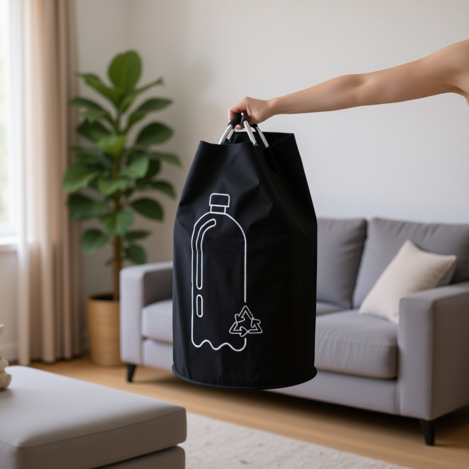 Wäschekorb aus robustem Material