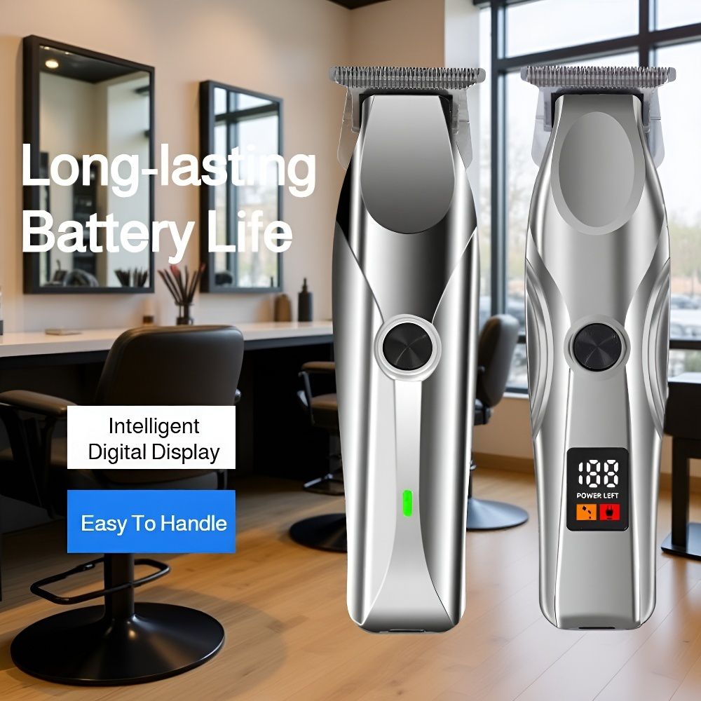 Home Digital Display Electric Hair Clipper