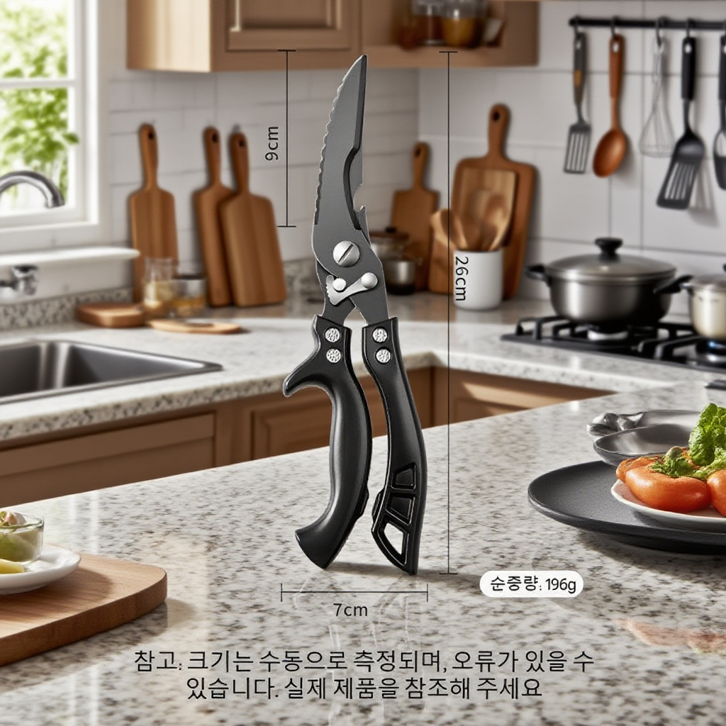  다기능 스테인리스 닭뼈 가위