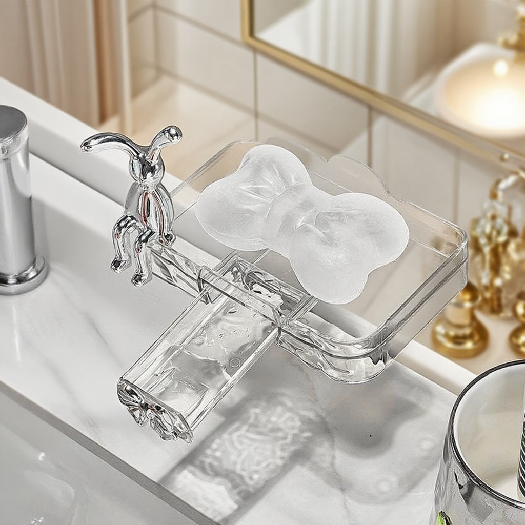 고인 물 방지 화장실 벽걸이식 펀치 면제 비누함