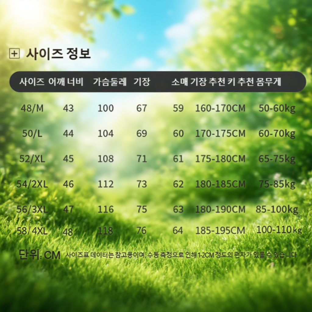 중년 남성 비즈니스 캐주얼 긴팔 셔츠